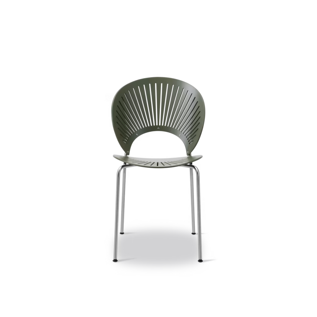 Trinidad spisebordsstol fra Fredericia Furniture. Designet af Nanna Ditzel. Klassisk design til spisestuen. 