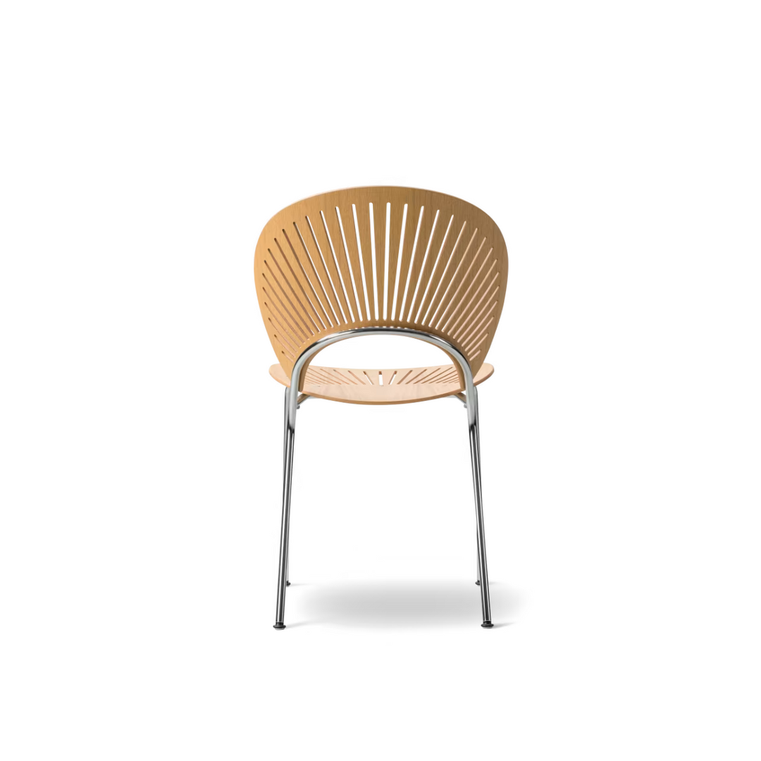 Trinidad spisebordsstol fra Fredericia Furniture. Designet af Nanna Ditzel. Klassisk design til spisestuen. 