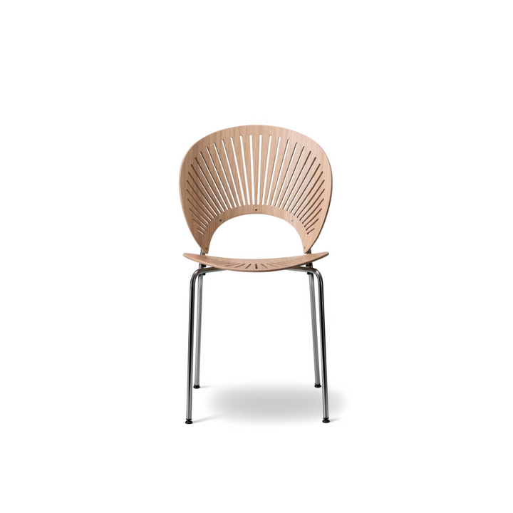 Trinidad spisebordsstol fra Fredericia Furniture. Designet af Nanna Ditzel. Klassisk design til spisestuen. 