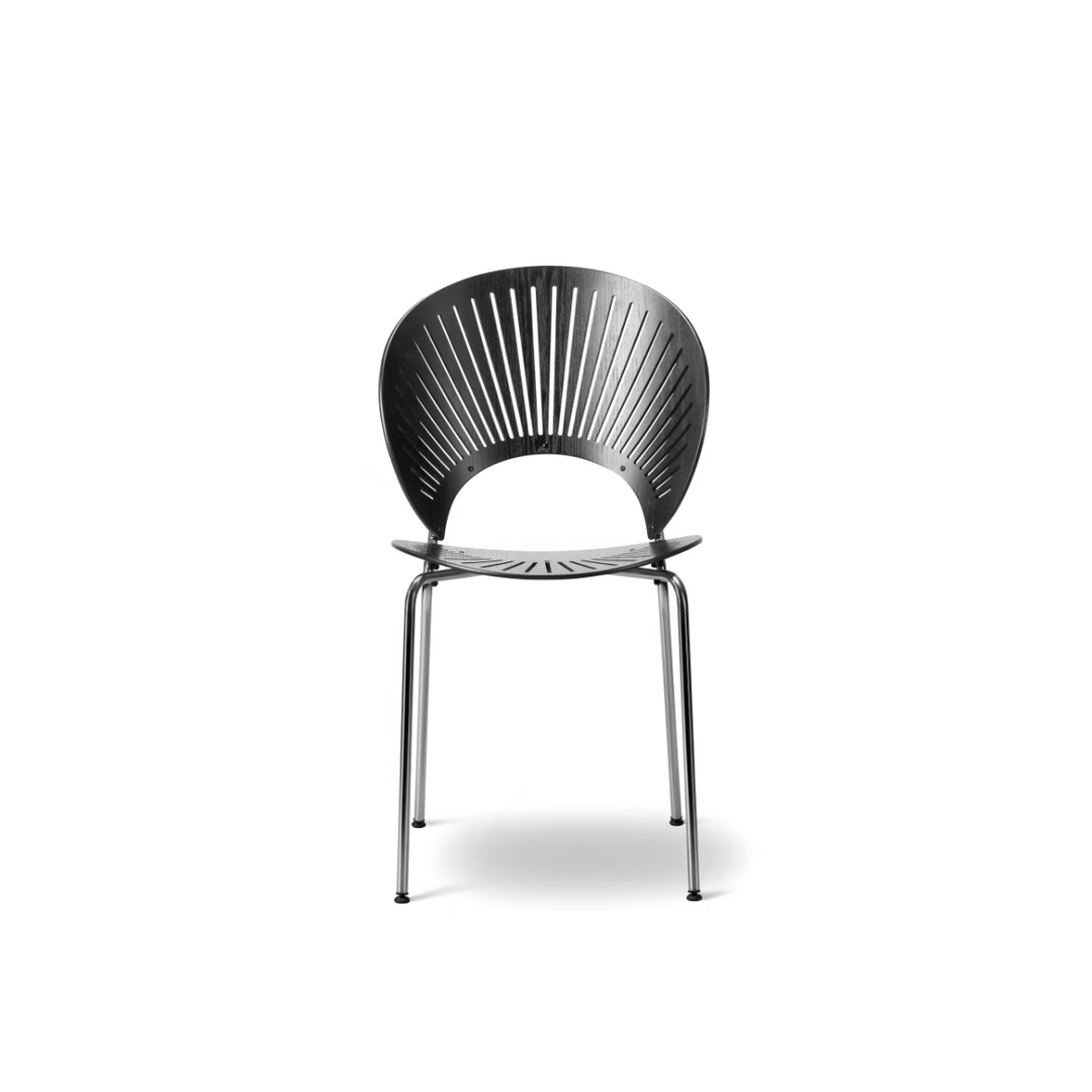 Trinidad spisebordsstol fra Fredericia Furniture. Designet af Nanna Ditzel. Klassisk design til spisestuen. 
