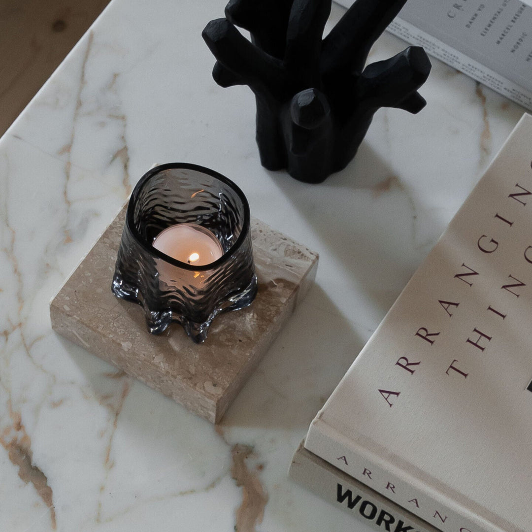 Gry tealight lysestage, smoke