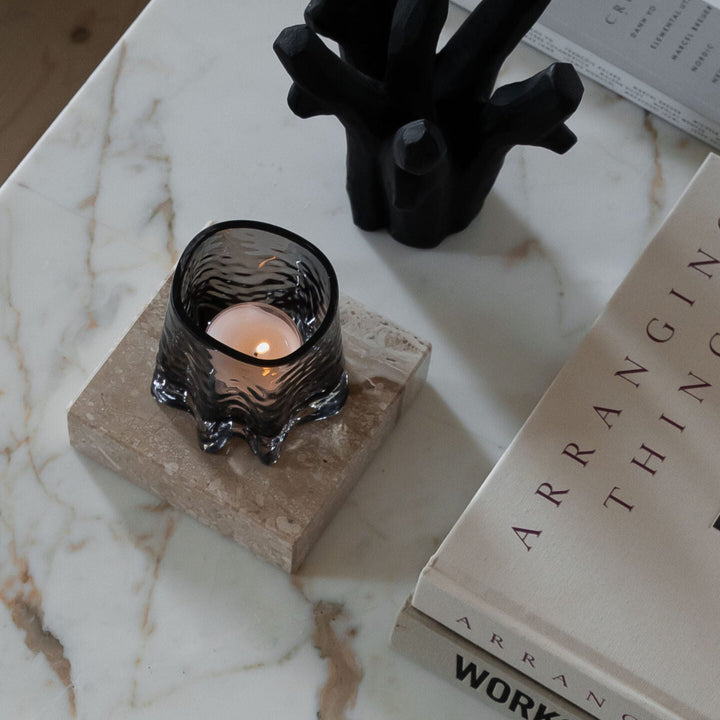 Gry tealight lysestage, smoke
