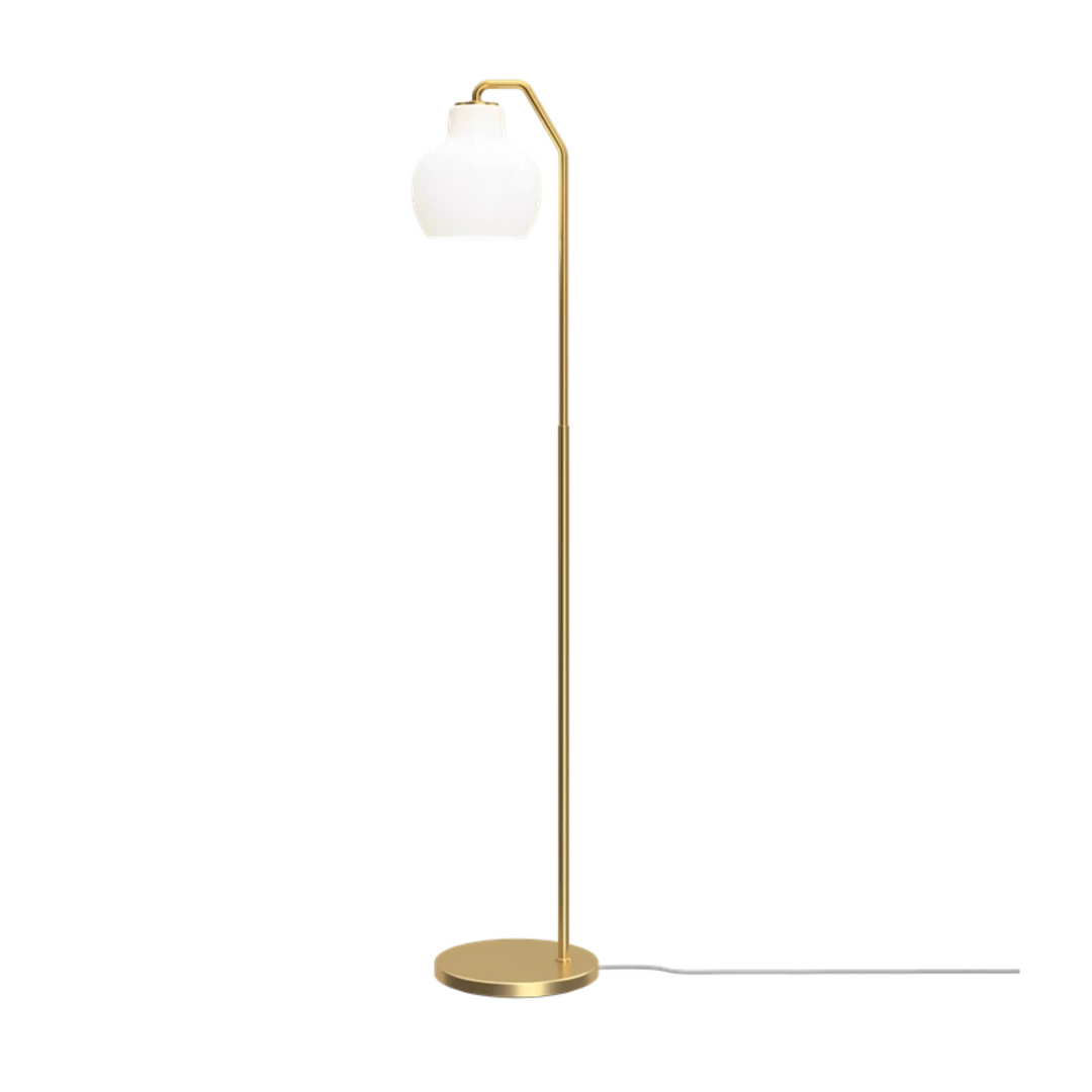 Smuk nyhed fra Louis Poulsen Ringkrone Gulvlampe i Messing. 