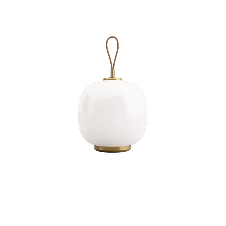 VL45 radiohus portable lampe fra Louis Poulsen i opalglas