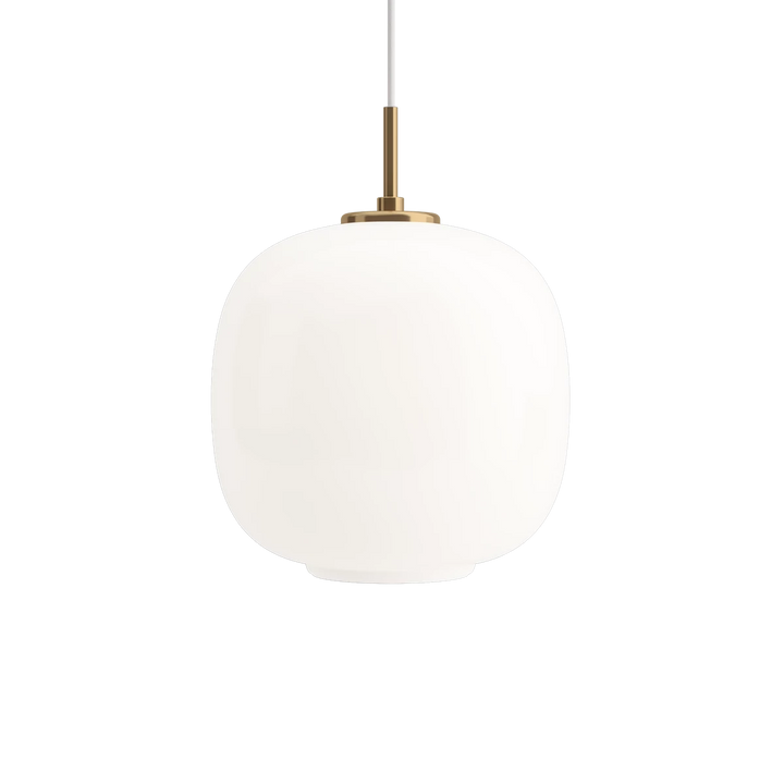 VL 45 radiohus pendel loftslampe fra Louis Poulsen i farven hvid i ø250
