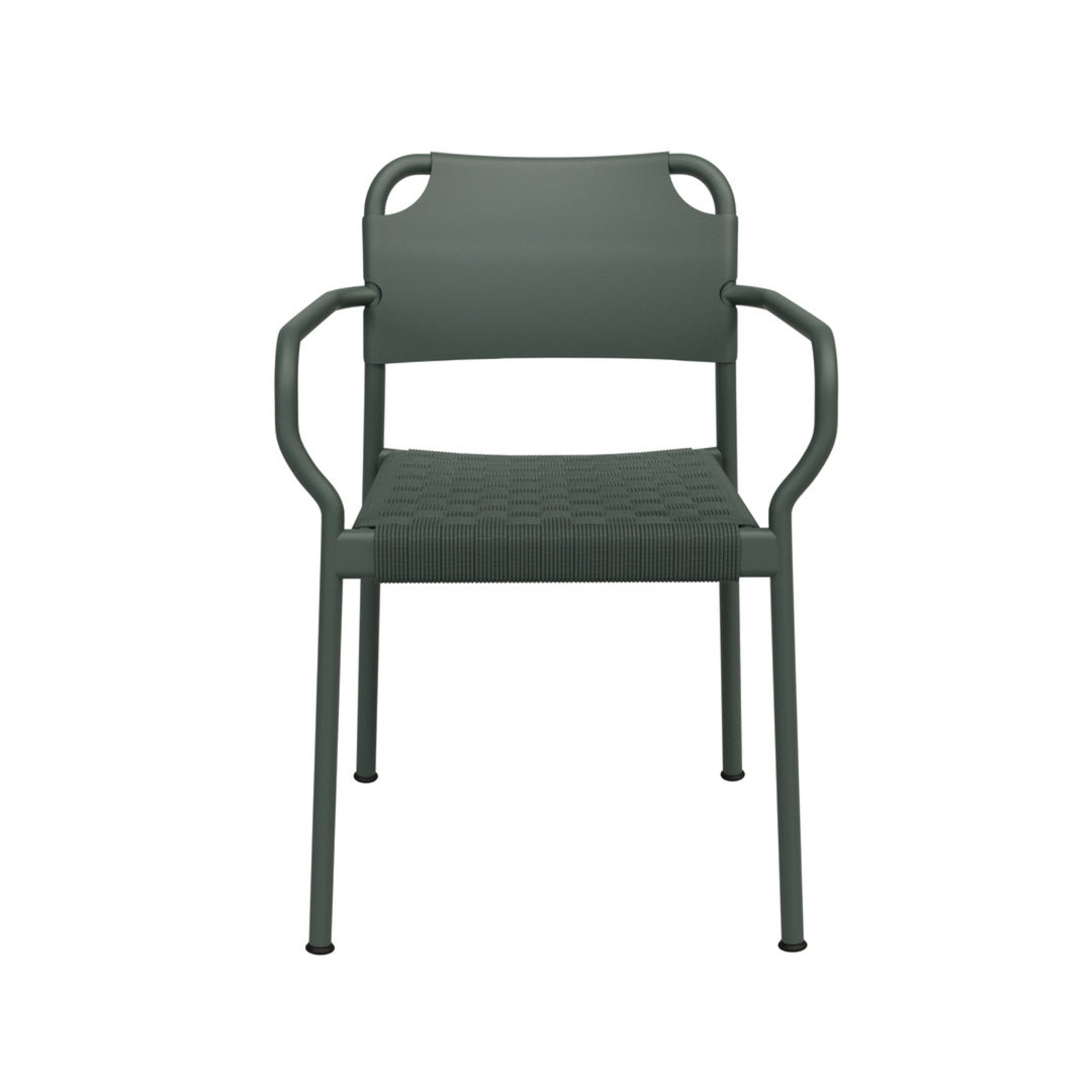 Vind armchair designet af Kasper Salto for Fritz Hansen i hunter green