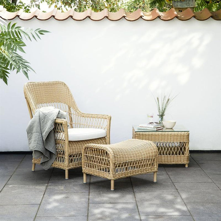 Dawn loungestol inkl. skammel fra Sika Design - Udstillingsmodel