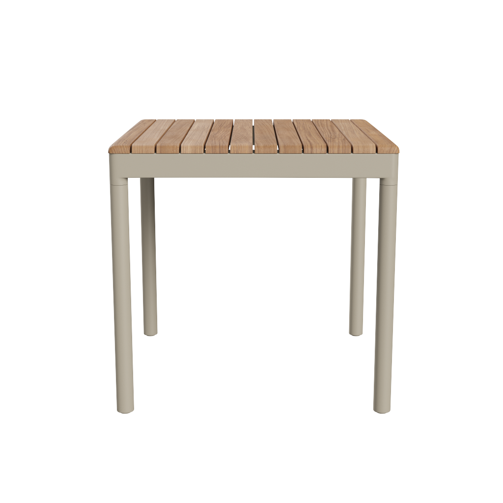 Havebord fra Skagerak med teak træ bordplade og aluminiums ben. Perfekt til at skabe et dejligt ude miljø.