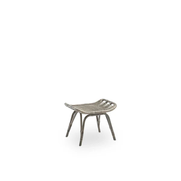 Monet fodskammel i bambus fra Sika Design, i grå