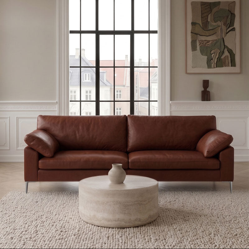 SL 329 sofa - læder