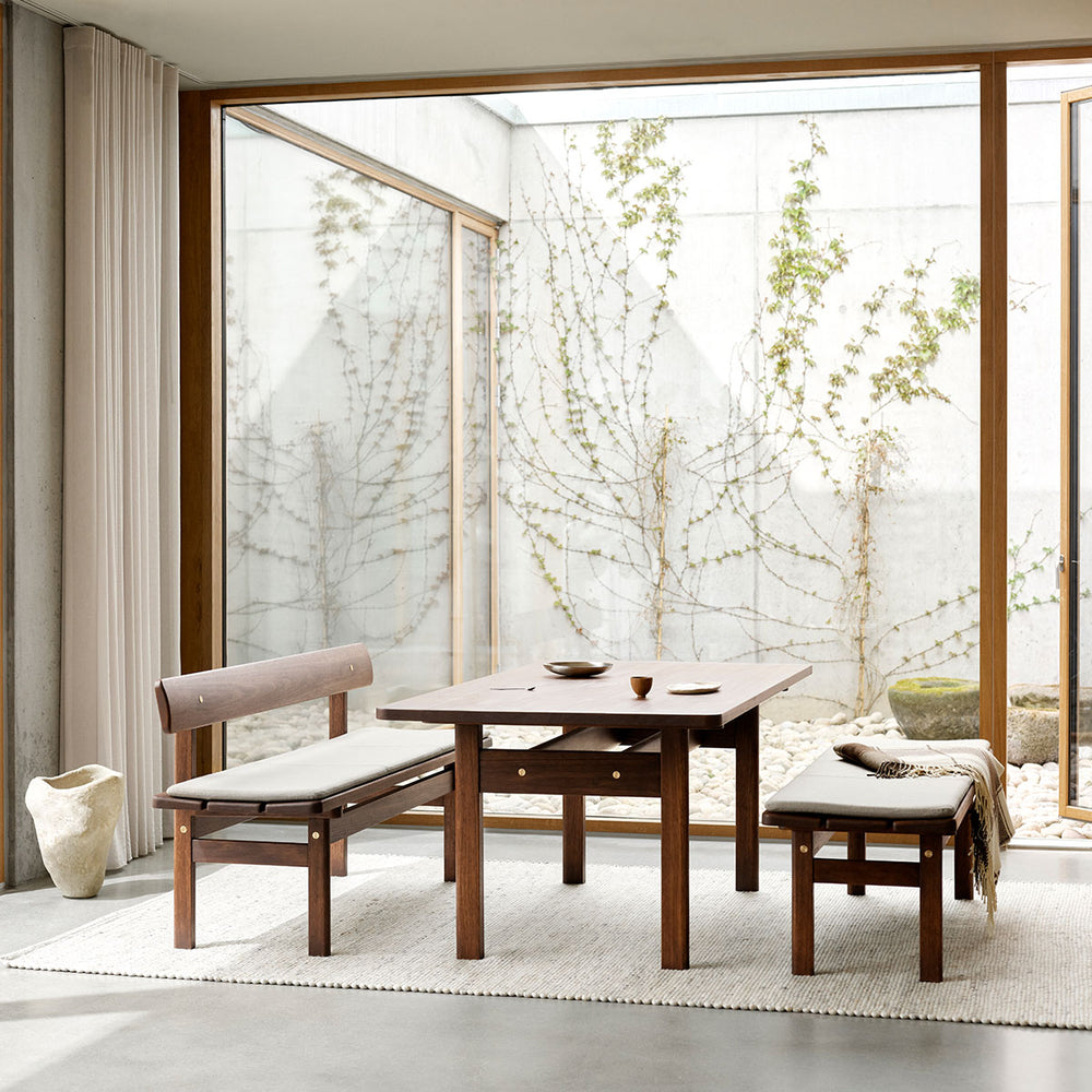 Carl Hansen og Søn, BM0698 Asserbo spisebord, mørkt træbord,