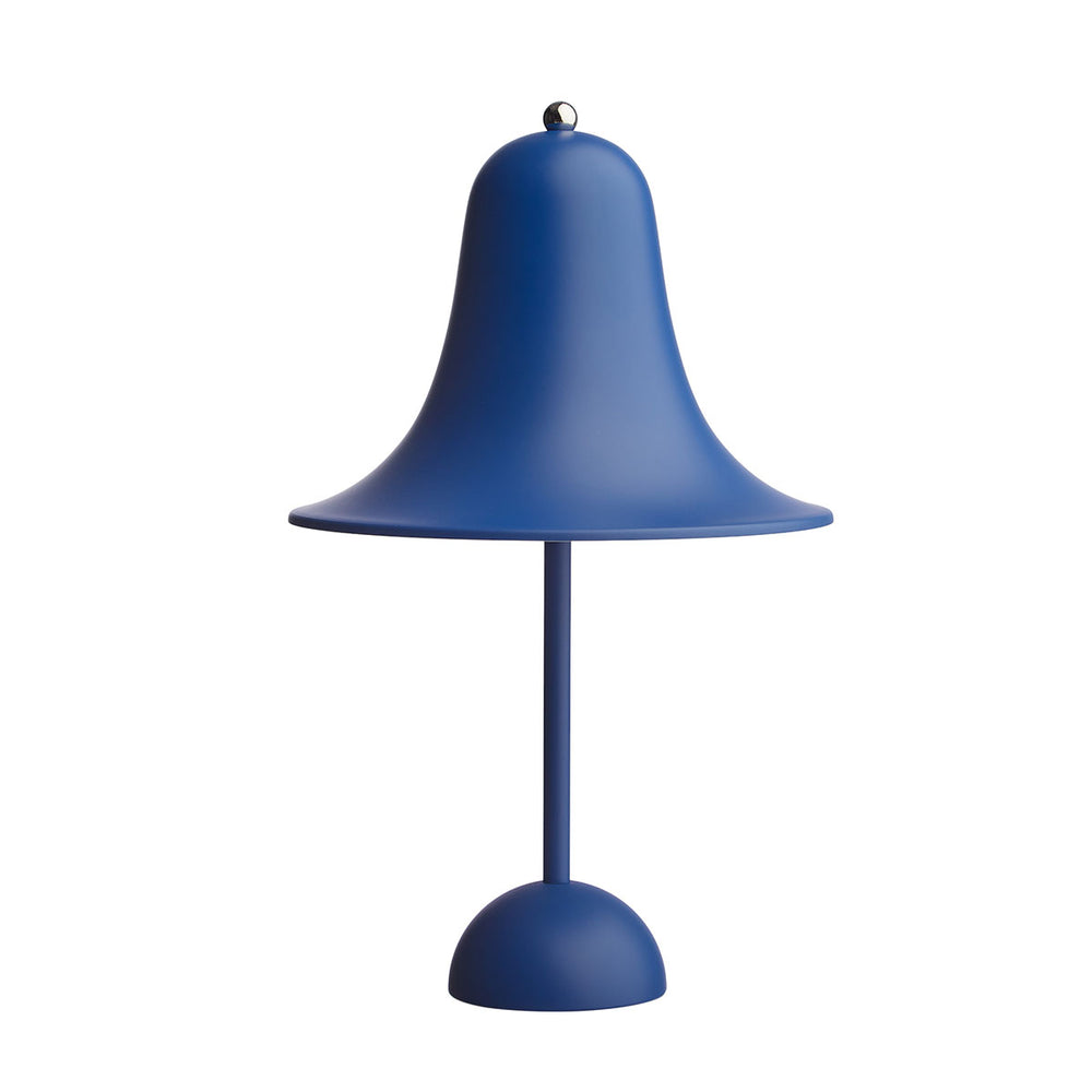 Pantop bordlampe fra Verpan i farven classic blue