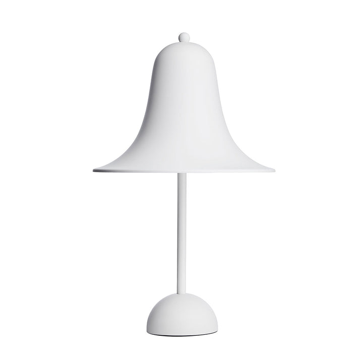 Pantop bordlampe fra Verpan i farven mat hvid