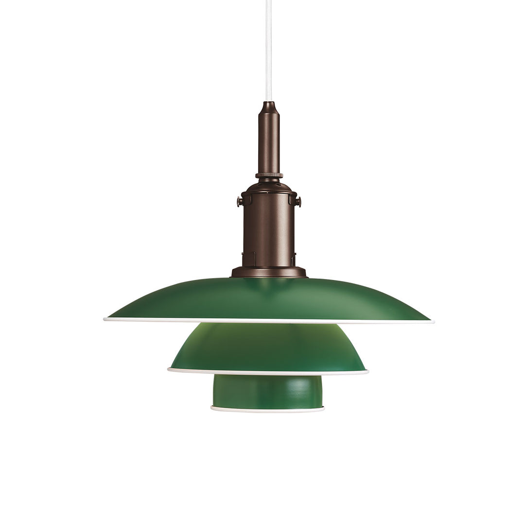 PH 3½-3 metal pendel fra Louis Poulsen i grøn
