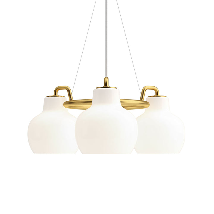 VL ringkrone pendel designet af Vilhelm Lauritzen for Louis Poulsen 