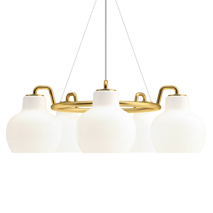 VL ringkrone 5 pendel fra Louis Poulsen designet af Vilhelm Lauritzen