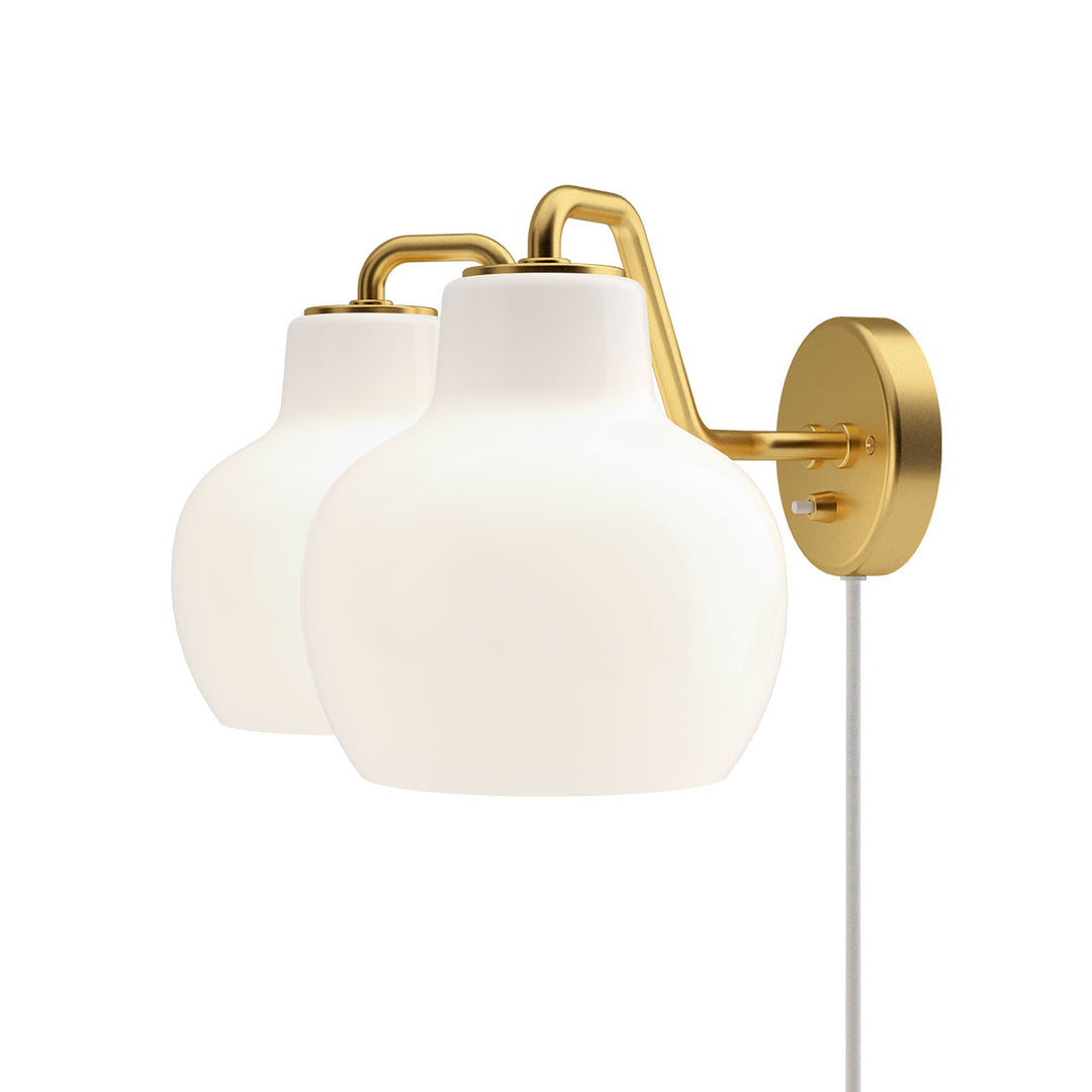 VL Ringkrone 2 væglampe designet af Vilhelm Lauritzen for Louis Poulsen