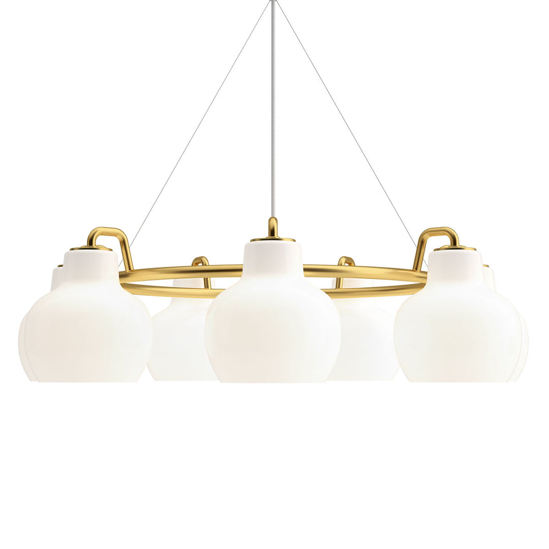 VL ringkrone 7 pendel fra Louis Poulsen designet af Vilhelm Lauritzen